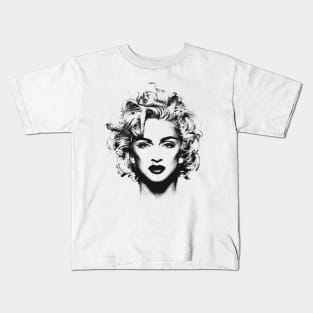 PENCILART - madona style 80s Kids T-Shirt